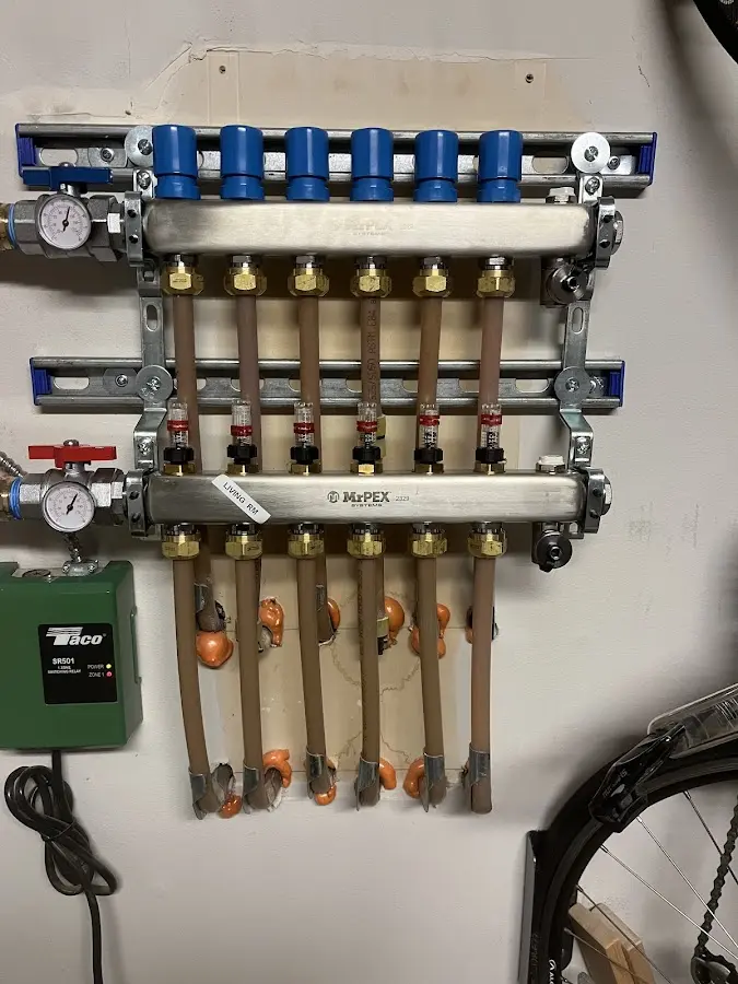 Plumber performing Leak Detection at a residential property in Richland